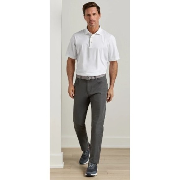 Peter Millar Other - Peter Millar Crown Sport Men's Gray 5-Pocket Performance Golf Pants 32x34 EUC